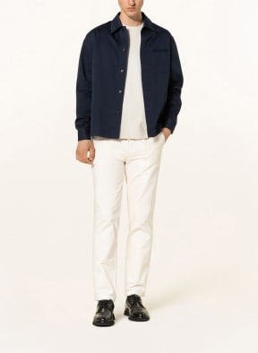 Filippa K Overjacket MATT mit Leinen, Farbe: DUNKELBLAU (Bild 1)