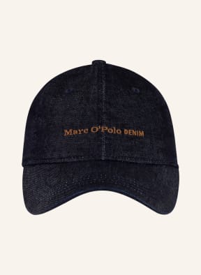 Marc O'Polo DENIM Cap mit Leinen , Farbe: DUNKELBLAU (Bild 1)
