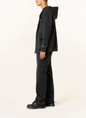 PREACH Oversized sweat jacket, Color: DARK GRAY (Image 1)