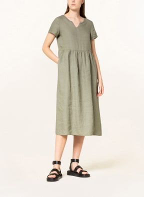 CINQUE Linen dress CIILINA, Color: OLIVE (Image 1)