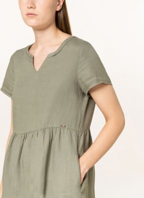 CINQUE Linen dress CIILINA, Color: OLIVE (Image 1)