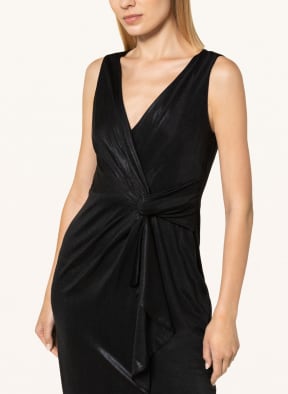 LAUREN RALPH LAUREN Cocktail dress VADRIEL in wrap look, Color: BLACK (Image 1)