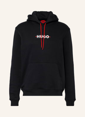 HUGO Hoodie DAFFLECK, Farbe: SCHWARZ (Bild 1)