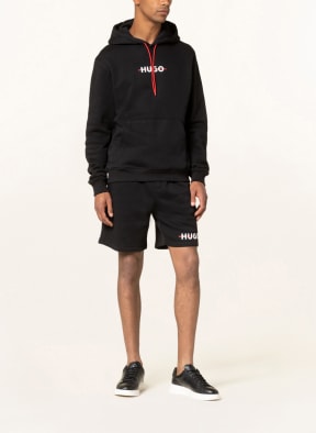 HUGO Hoodie DAFFLECK, Farbe: SCHWARZ (Bild 1)