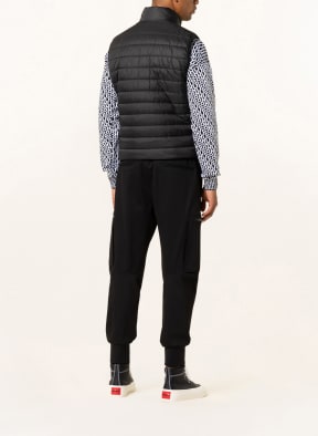 HUGO Quilted vest BENTINO , Color: BLACK (Image 1)