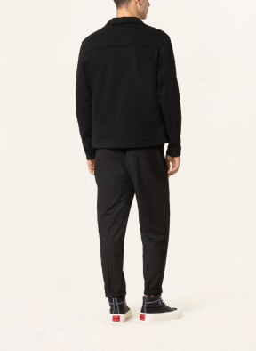HUGO Overshirt HEJRIK, Color: BLACK (Image 1)