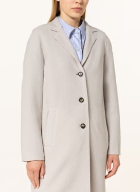 oui Wool coat, Color: LIGHT GRAY (Image 1)