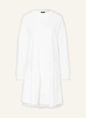 JOOP! Sweatkleid mit Volants , Farbe: WEISS (Bild 1)
