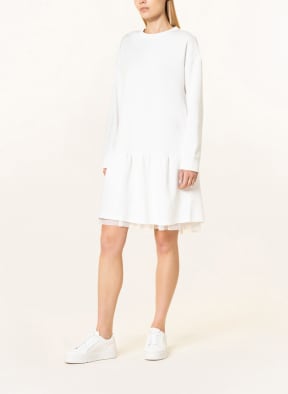 JOOP! Sweatkleid mit Volants , Farbe: WEISS (Bild 1)