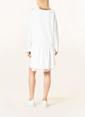 JOOP! Sweatkleid mit Volants , Farbe: WEISS (Bild 1)