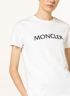 Plain white hotsell moncler t shirt