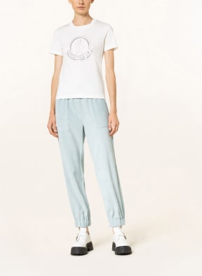 MONCLER T-Shirt mit Schmucksteinen, Farbe: WEISS (Bild 1)
