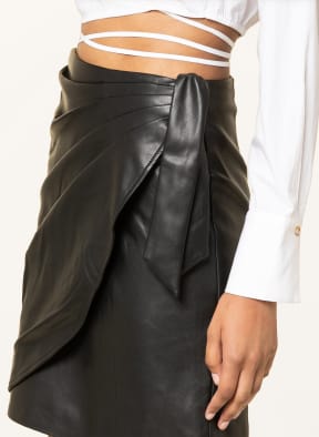 GUESS Jacket CARINE in leather look, Color: BLACK (Image 1)