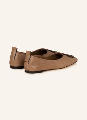 TORY BURCH Ballet flats INES, Color: BEIGE (Image 1)