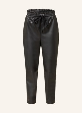 darling harbour Culotte in Lederoptik , Farbe: SCHWARZ (Bild 1)