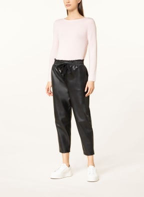 darling harbour Culotte in Lederoptik , Farbe: SCHWARZ (Bild 1)