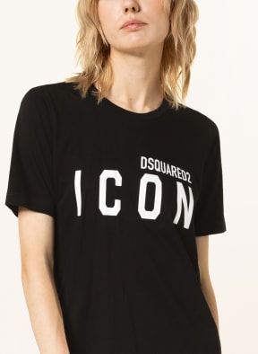 DSQUARED2 Jersey dress ICON RENNY, Color: BLACK (Image 1)