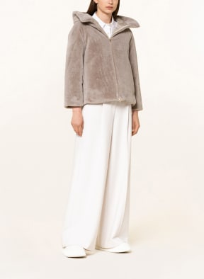 HERNO Kunstfell-Jacke , Farbe: GRAU (Bild 1)
