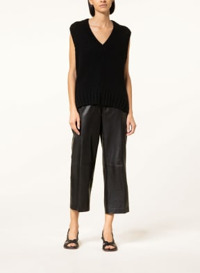 IRIS von ARNIM Cashmere sweater vest ANKA, Color: BLACK (Image 1)