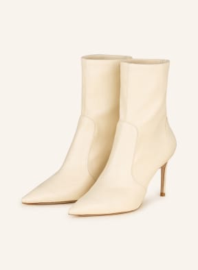 STUART WEITZMAN Ankle boots, Color: ECRU (Image 1)