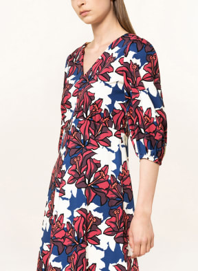 WEEKEND MaxMara Jersey dress CAMPALE with 3/4 sleeves, Color: FUCHSIA/ BLUE/ WHITE (Image 1)