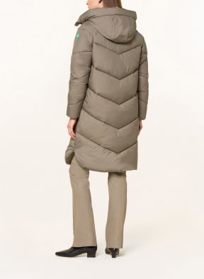 SAVE THE DUCK Quilted coat RECY JACELYN , Color: TAUPE (Image 1)