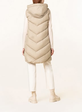 SAVE THE DUCK Quilted vest RECY JULIET, Color: BEIGE (Image 1)