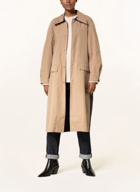 BAUM UND PFERDGARTEN Trench coat DENIZ, Color: CAMEL/ DARK BLUE (Image 1)