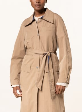 BAUM UND PFERDGARTEN Trench coat DENIZ, Color: CAMEL/ DARK BLUE (Image 1)