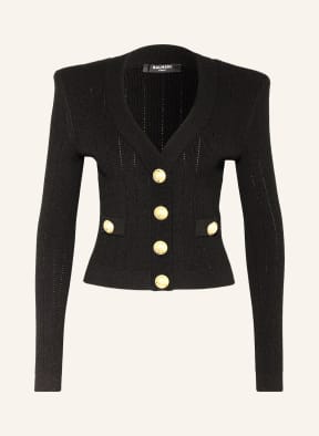 BALMAIN Cardigan , Color: BLACK (Image 1)