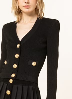 BALMAIN Cardigan , Color: BLACK (Image 1)