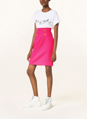 BALMAIN Skirt, Color: NEON PINK (Image 1)