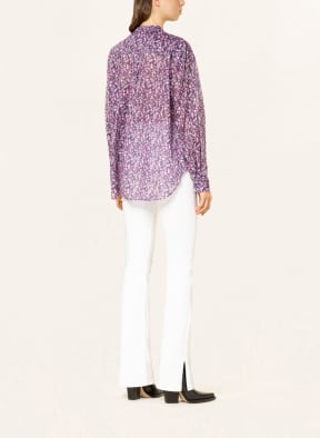 ISABEL MARANT ÉTOILE Blouse MEXIKA, Color: LIGHT PURPLE/ DARK PURPLE/ FUCHSIA (Image 1)