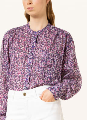 ISABEL MARANT ÉTOILE Blouse MEXIKA, Color: LIGHT PURPLE/ DARK PURPLE/ FUCHSIA (Image 1)