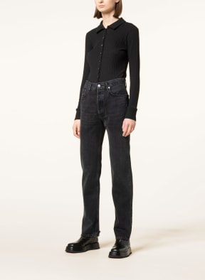 AGOLDE Straight Jeans LANA , Farbe: Conduct washed black (Bild 1)