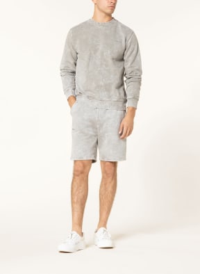 HAN KJØBENHAVN Sweat shorts, Color: LIGHT GRAY/ GRAY (Image 1)