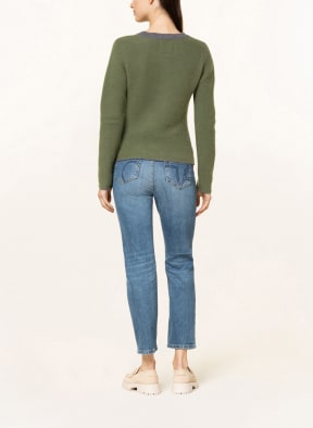 darling harbour Cardigan, Color: OLIVE (Image 1)