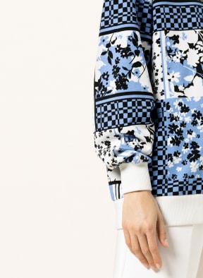 HUGO Sweatshirt DASHIMAKI, Farbe: WEISS/ SCHWARZ/ HELLBLAU (Bild 1)