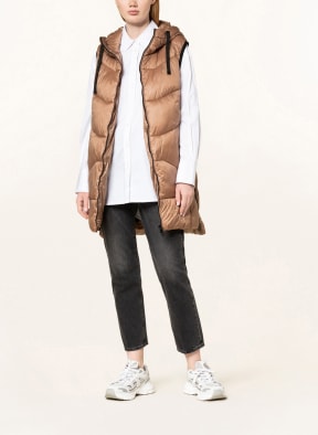 FRIEDA & FREDDIES Quilted vest LITTLE TWISTER, Color: COGNAC (Image 1)