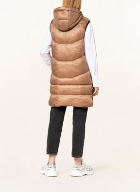 FRIEDA & FREDDIES Quilted vest LITTLE TWISTER, Color: COGNAC (Image 1)
