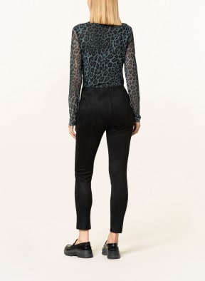 darling harbour Turtleneck shirt, Color: DARK GREEN/ BLACK (Image 1)
