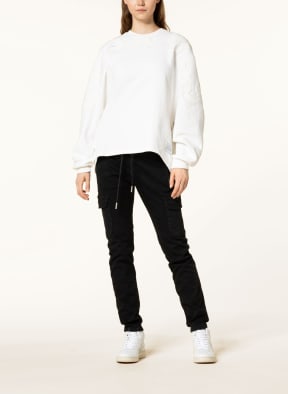 ER ELIAS RUMELIS Cargo pants , Color: BLACK (Image 1)