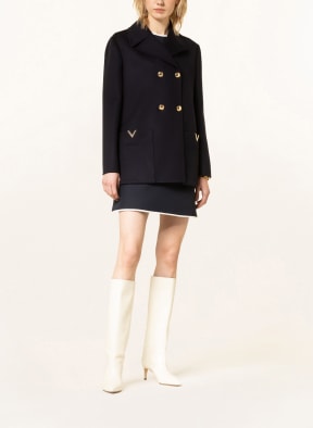 VALENTINO Caban jacket, Color: DARK BLUE (Image 1)