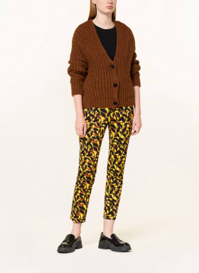 MARC CAIN Cardigan with alpaca, Color: 631 burnt sienna (Image 1)