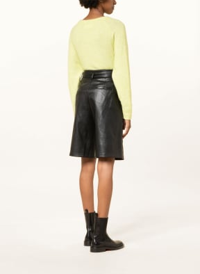 RINO & PELLE Shorts WANIA in Lederoptik, Farbe: SCHWARZ (Bild 1)