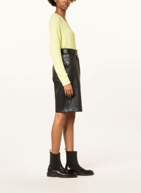 RINO & PELLE Shorts WANIA in Lederoptik, Farbe: SCHWARZ (Bild 1)