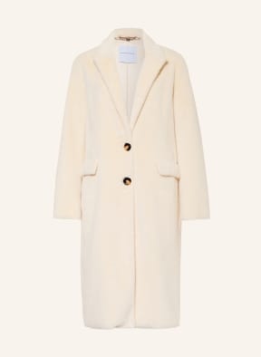 RINO & PELLE Faux fur coat SAAMI, Color: ECRU (Image 1)