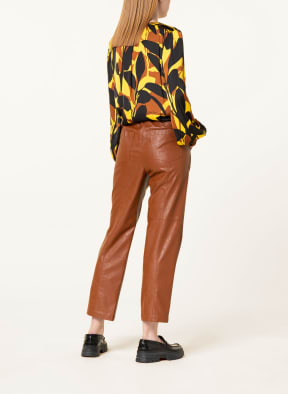 MARC CAIN 7/8-Hose in Lederoptik, Farbe: 631 burnt sienna (Bild 1)