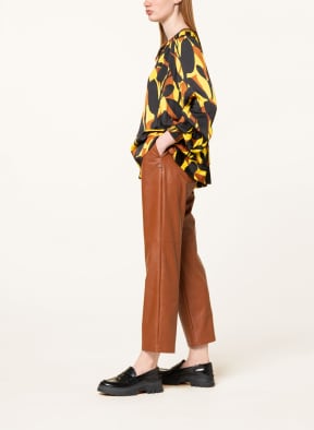 MARC CAIN 7/8-Hose in Lederoptik, Farbe: 631 burnt sienna (Bild 1)