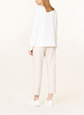 MARC CAIN Shirt blouse in mixed materials, Color: 110 off (Image 1)